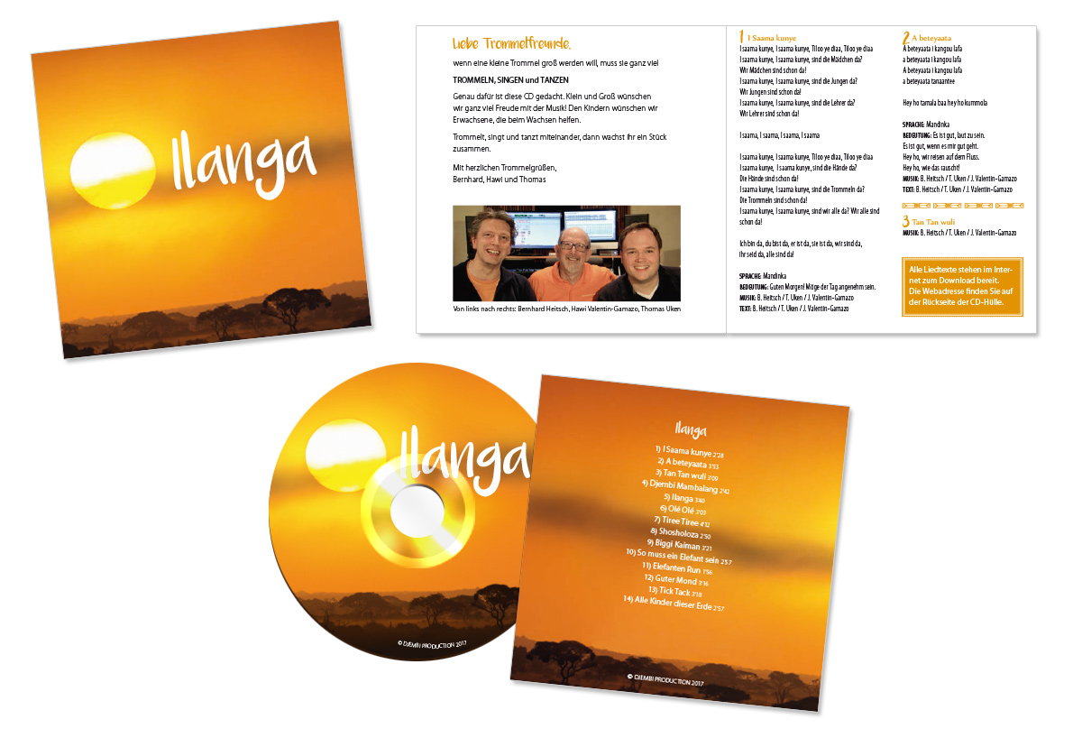 Produktdesign, Gestaltung für Ilanga