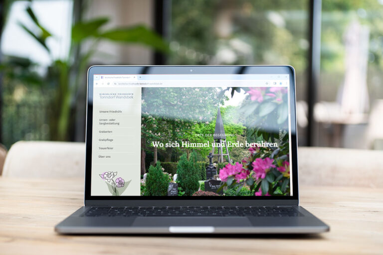 Website Friedhof Tonndorf