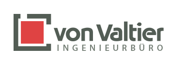 Logo für das Ingenieurbüro von Valtier von Doris Peiter