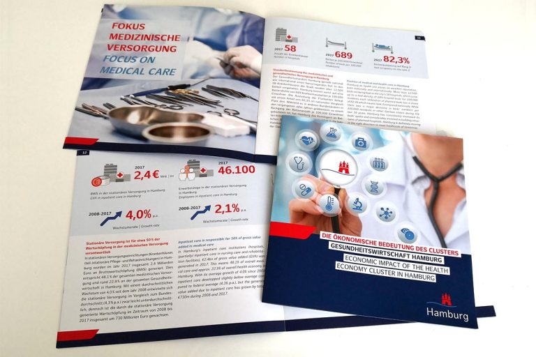 Broschüre Gesundheitswirtschaft