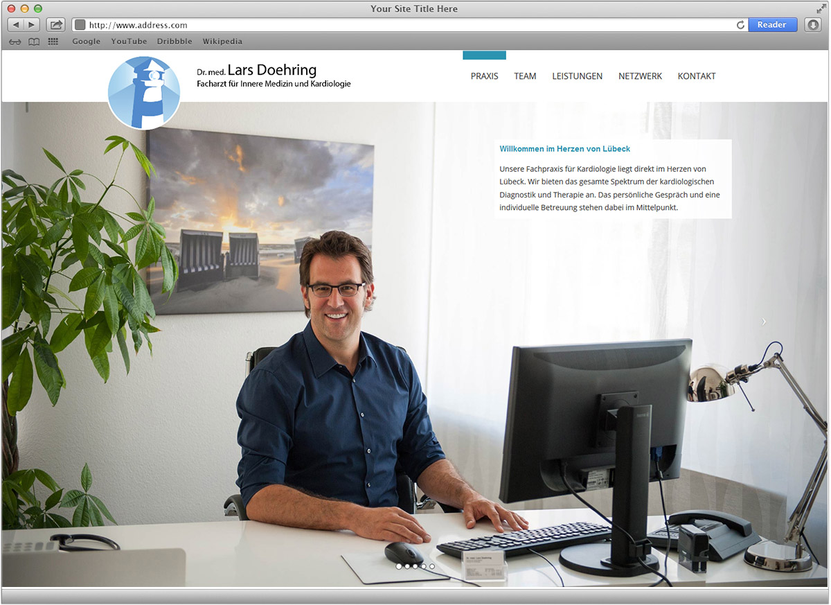 Webseite für Dr Doehring Kardiologie